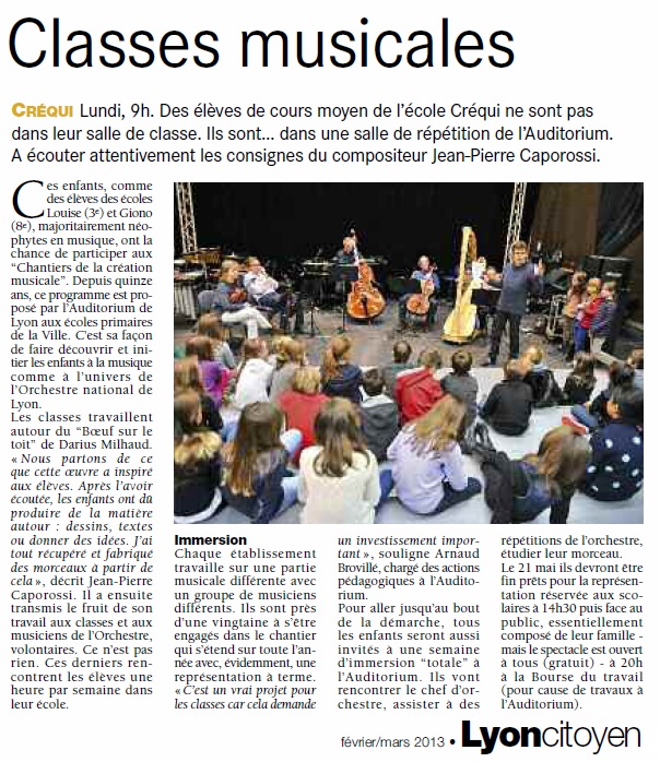 Classes musicales 2