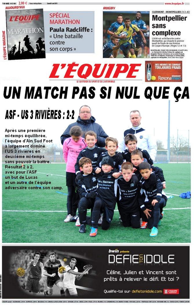 L'EQUIPE ASF